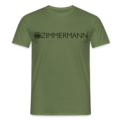Unisex T-Shirt "Zimmermann" Militärgrün Männer T-Shirt