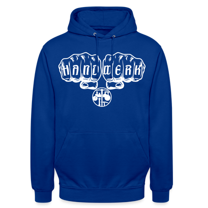 Unisex Hoodie "Strassenbauer" Royalblau Unisex Hoodie