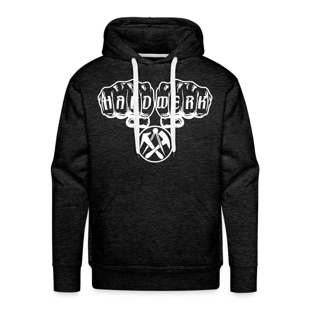 Männer Premium Hoodie "Dachdecker" Anthrazit Männer Premium Hoodie
