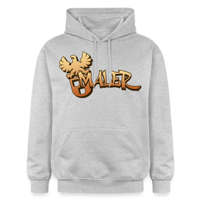 Gildan Unisex Softstyle® "Maler" Hellgrau meliert Gildan Unisex Softstyle® Midweight Hoodie