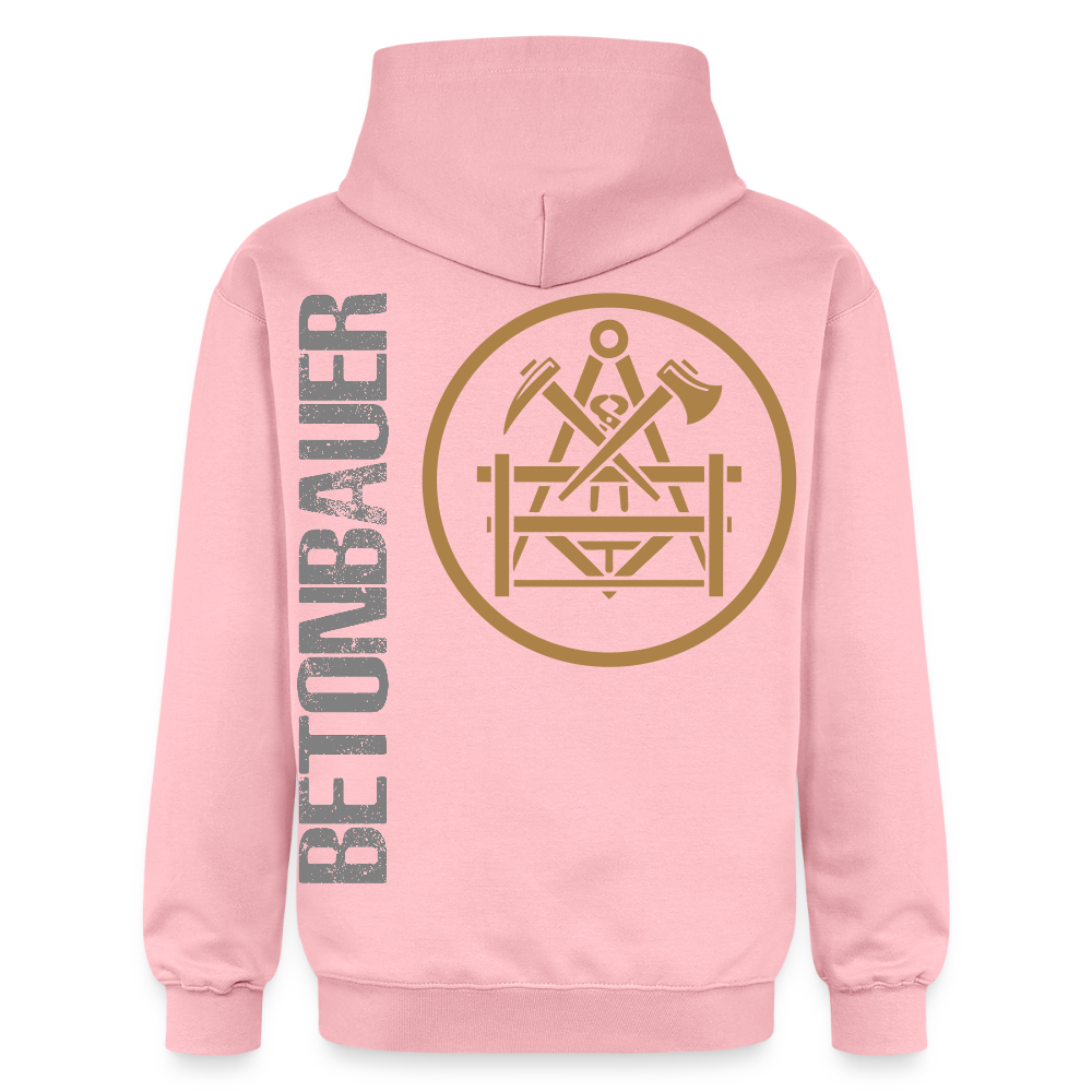 Gildan Unisex Softstyle® "Betonbauer" Hellrosa Gildan Unisex Softstyle® Midweight Hoodie