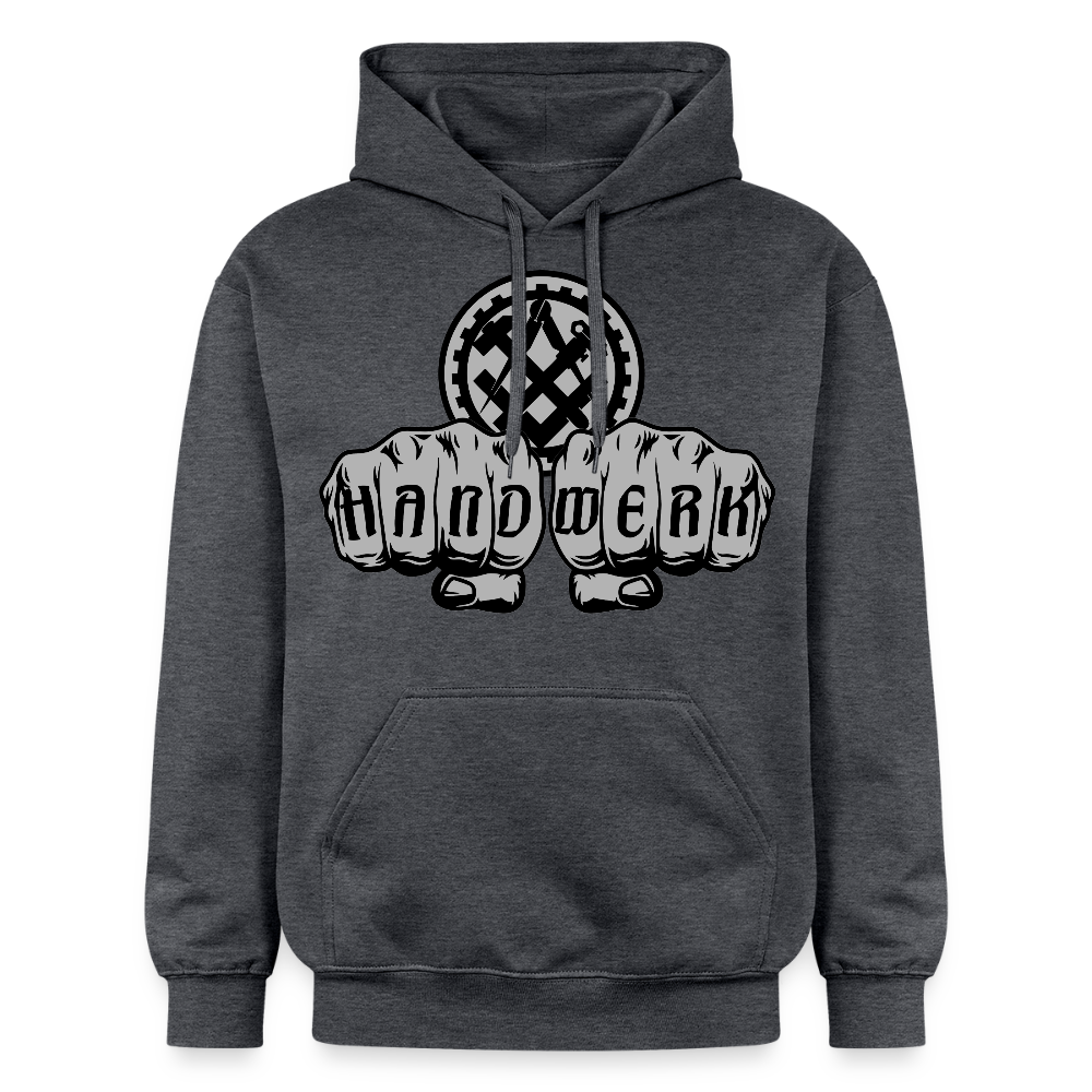 Gildan Unisex Softstyle® "Mechaniker" Dunkelgrau meliert Gildan Unisex Softstyle® Midweight Hoodie