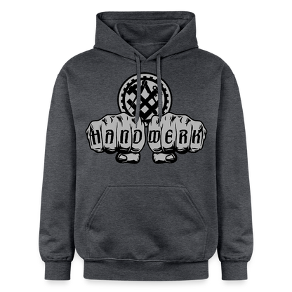 Gildan Unisex Softstyle® "Mechaniker" Dunkelgrau meliert Gildan Unisex Softstyle® Midweight Hoodie