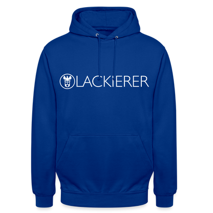 Unisex Hoodie "Lackierer" Royalblau Unisex Hoodie