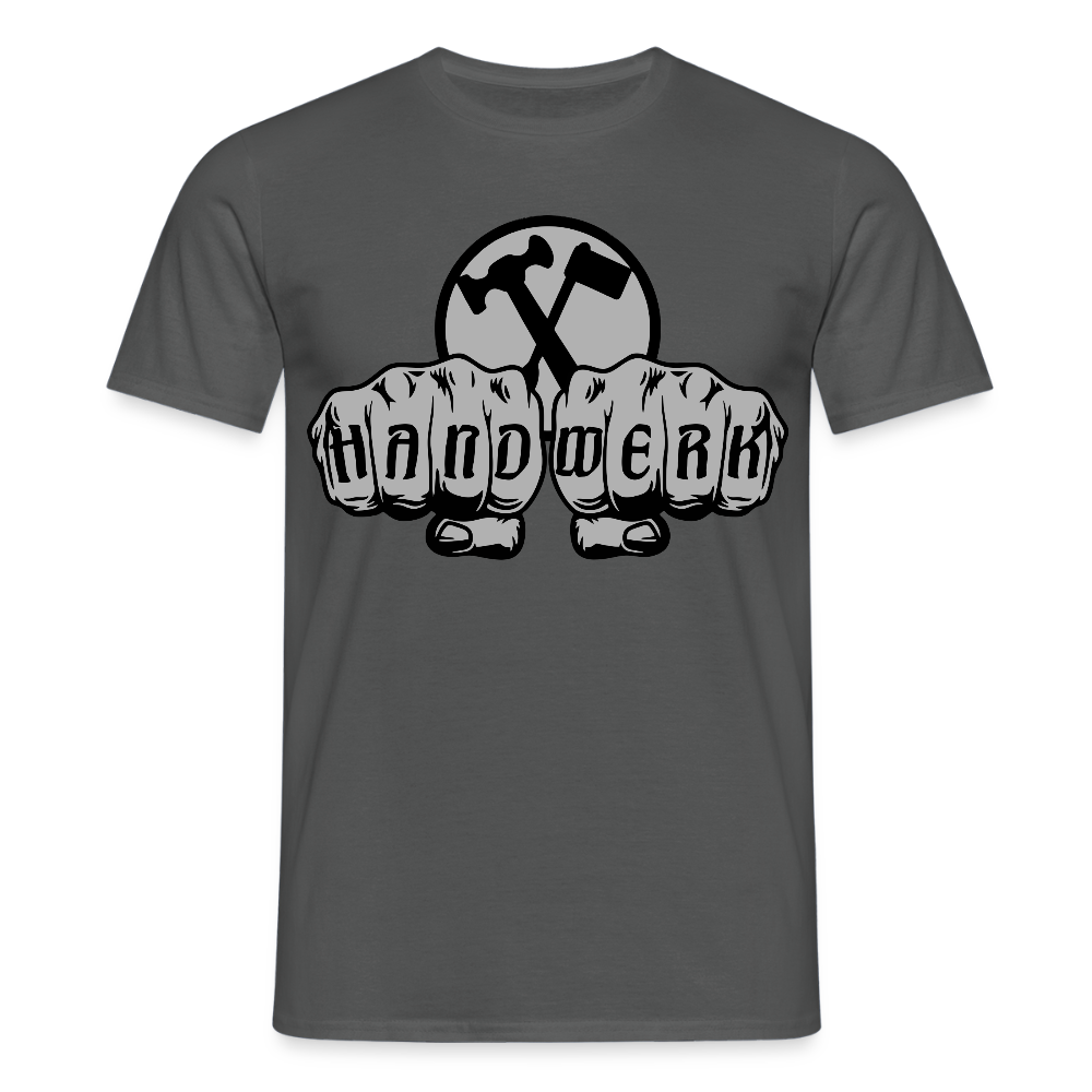 Unisex T-Shirt "Installateur" Anthrazit Männer T-Shirt