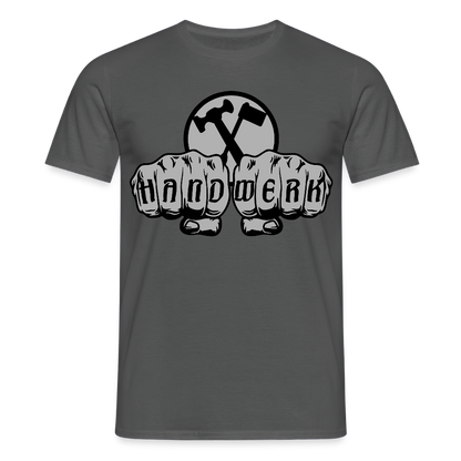 Unisex T-Shirt "Installateur" Anthrazit Männer T-Shirt