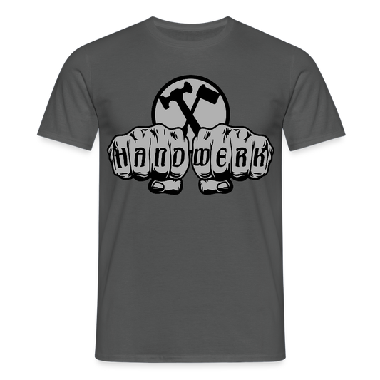 Unisex T-Shirt "Installateur" Anthrazit Männer T-Shirt