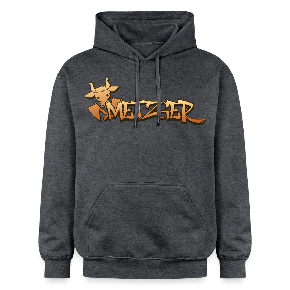 Gildan Unisex Softstyle® "Metzger" Dunkelgrau meliert Gildan Unisex Softstyle® Midweight Hoodie