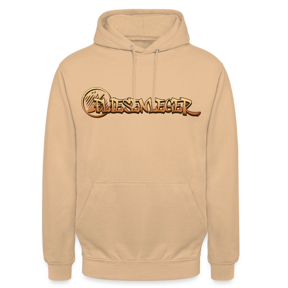Unisex Hoodie "Fliesenleger" Pfirsich Unisex Hoodie