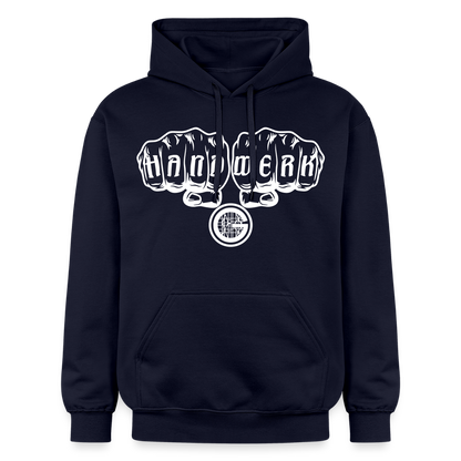 Gildan Unisex Softstyle® "Gerüstbauer" Navy Gildan Unisex Softstyle® Midweight Hoodie