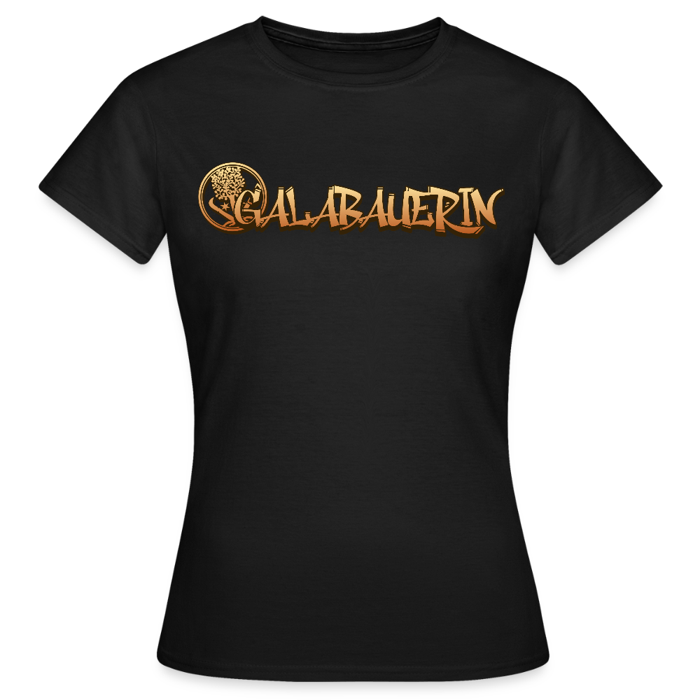 Frauen T-Shirt "GaLaBauerin" Schwarz Frauen T-Shirt