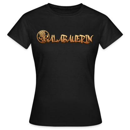 Frauen T-Shirt "GaLaBauerin" Schwarz Frauen T-Shirt