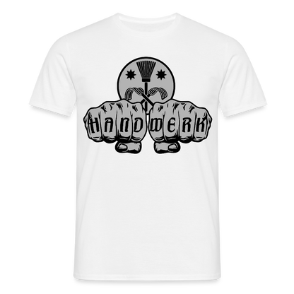 Unisex T-Shirt "Schornsteinfeger" Weiß Männer T-Shirt