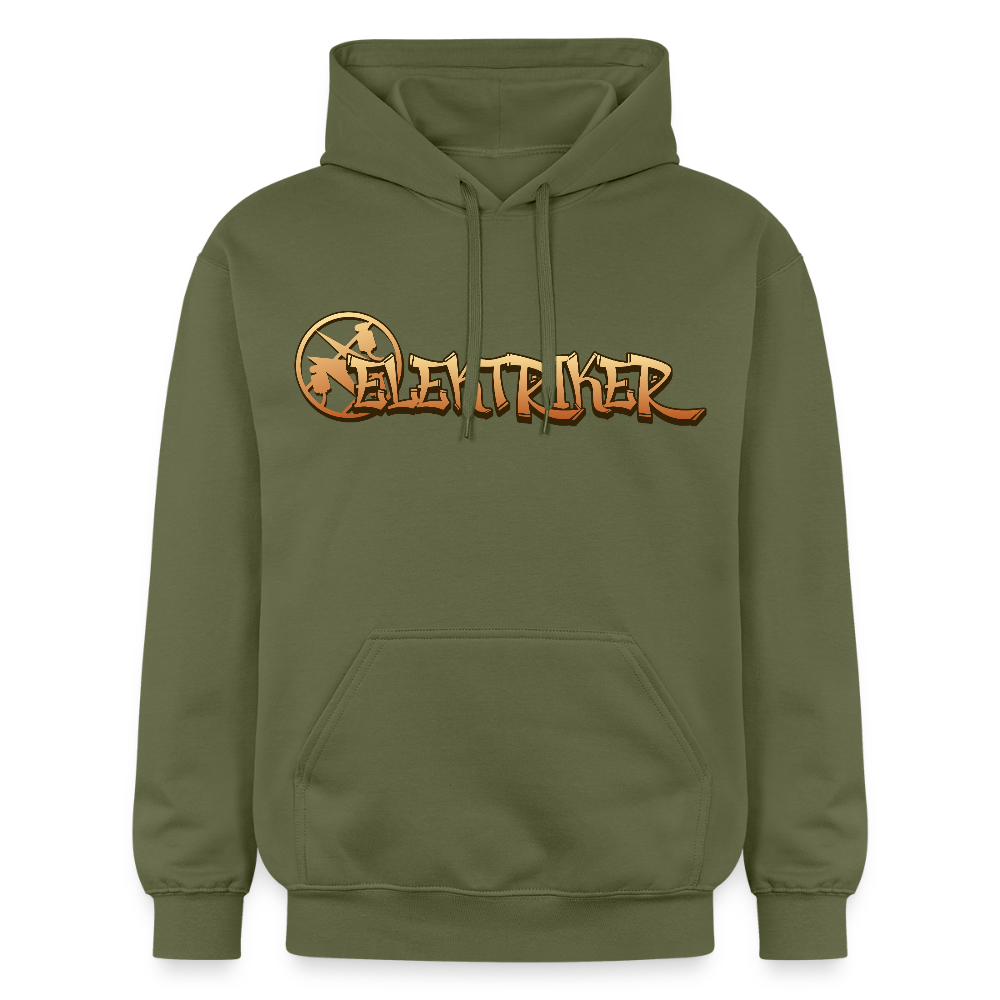 Gildan Unisex Softstyle® "Elektriker" Militärgrün Gildan Unisex Softstyle® Midweight Hoodie