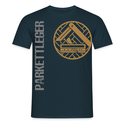 Unisex T-Shirt "Parkettleger" Navy Männer T-Shirt