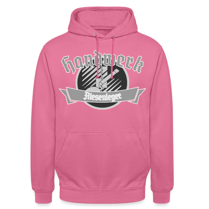 Unisex Hoodie "Fliesenleger" Pink Unisex Hoodie