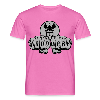 Unisex T-Shirt "Maler" Pink Männer T-Shirt