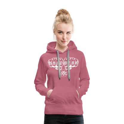 Frauen Premium Hoodie "Spengler" - Malve