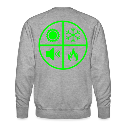 Unisex Premium Pullover "Isolierer" neongrün Männer Premium Pullover