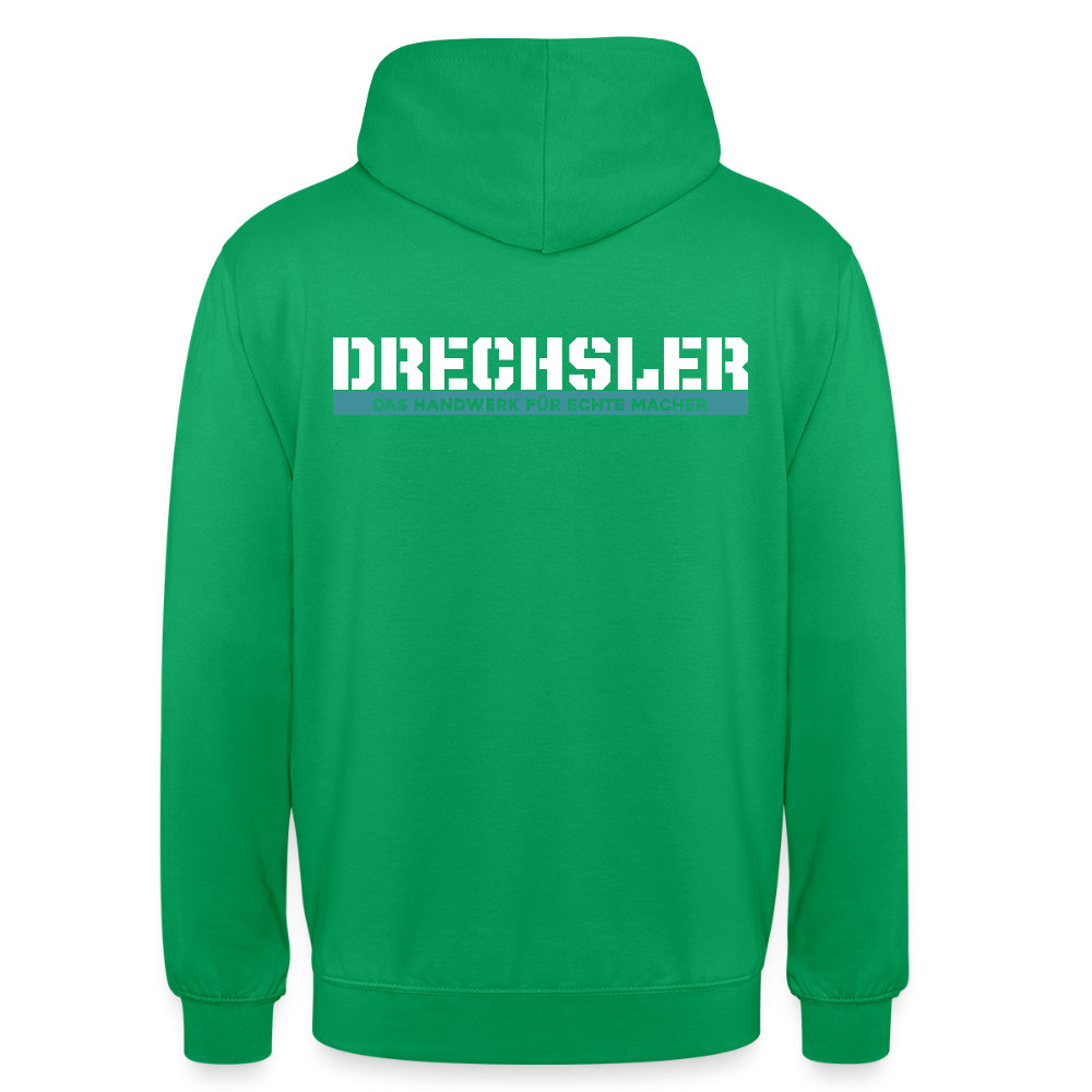 Unisex Hoodie HW-300 | MACHER "Drechsler" Kelly Green Unisex Hoodie {{ color }}