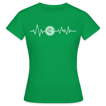 Frauen T-Shirt "Gerüstbauer" - Kelly Green
