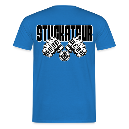 Unisex T-Shirt "Stuckateur" Royalblau Männer T-Shirt