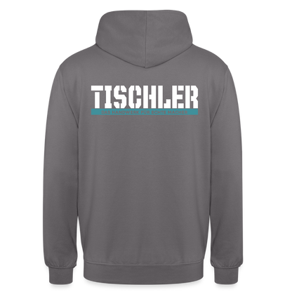 Unisex Hoodie HW-300 | MACHER "Tischler" Mittelgrau Unisex Hoodie {{ color }}