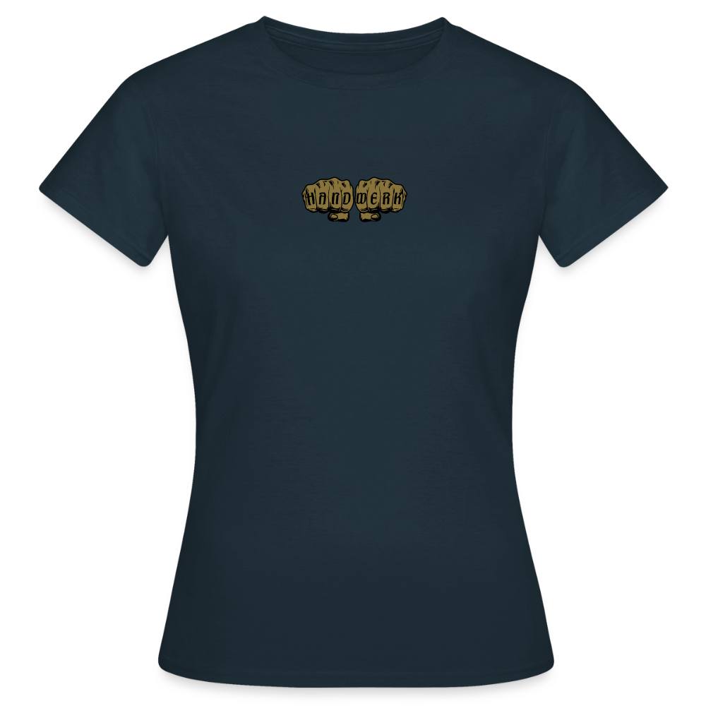 Frauen T-Shirt "Installateurin"-Nostalgie von Spreadconnect, komfortables Baumwollshirt mit nostalgischem Druck, für Damen.