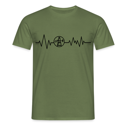 Unisex T-Shirt "Gebäudereiniger" Militärgrün Männer T-Shirt