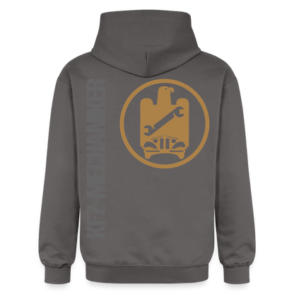 Gildan Unisex Softstyle® "KFZ-Mechaniker" Dunkelgrau Gildan Unisex Softstyle® Midweight Hoodie