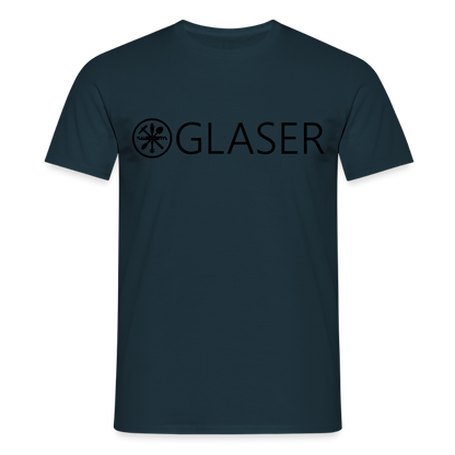 Unisex T-Shirt "Glaser" Navy Männer T-Shirt
