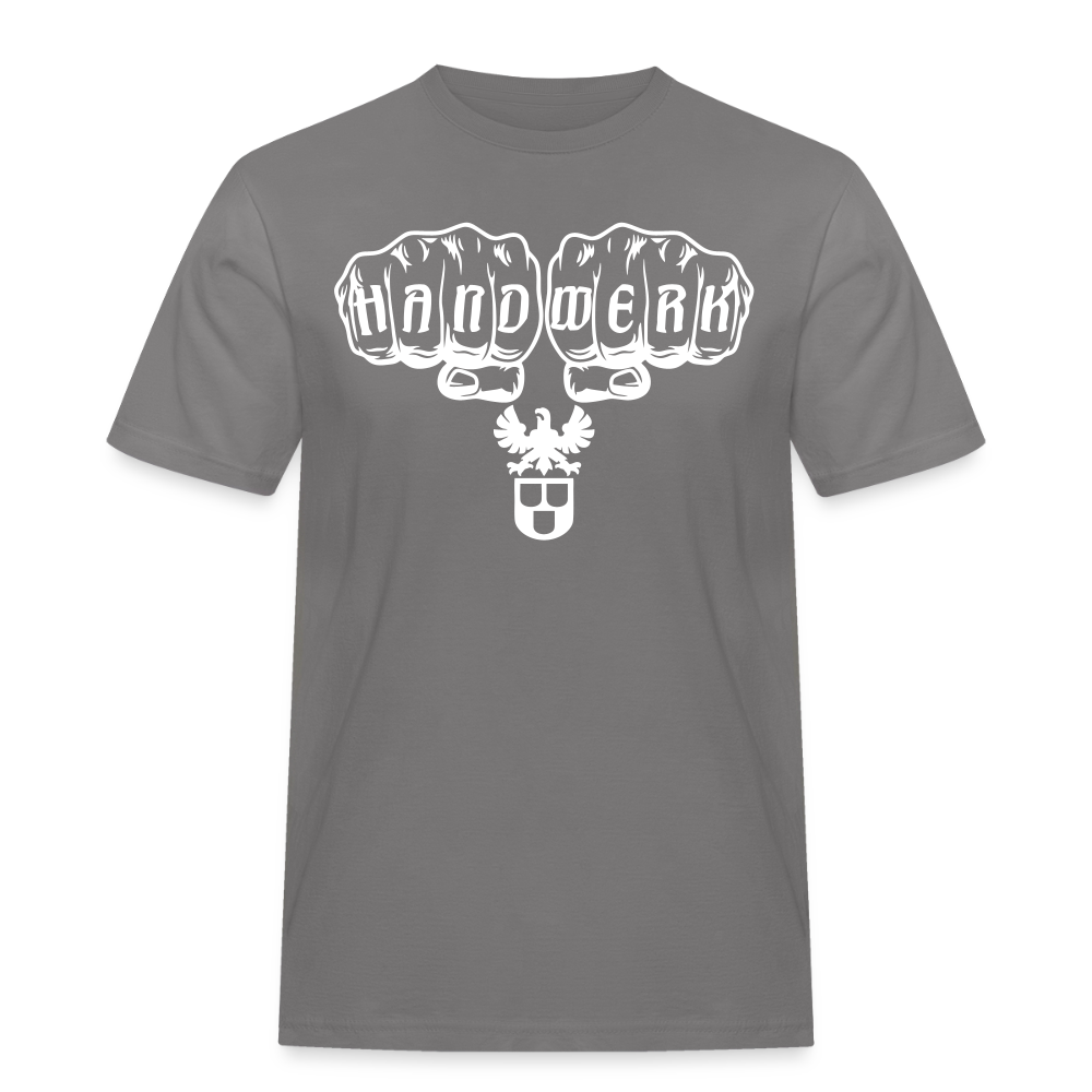 Männer Workwear T-Shirt "Maler" Grau Männer Workwear T-Shirt