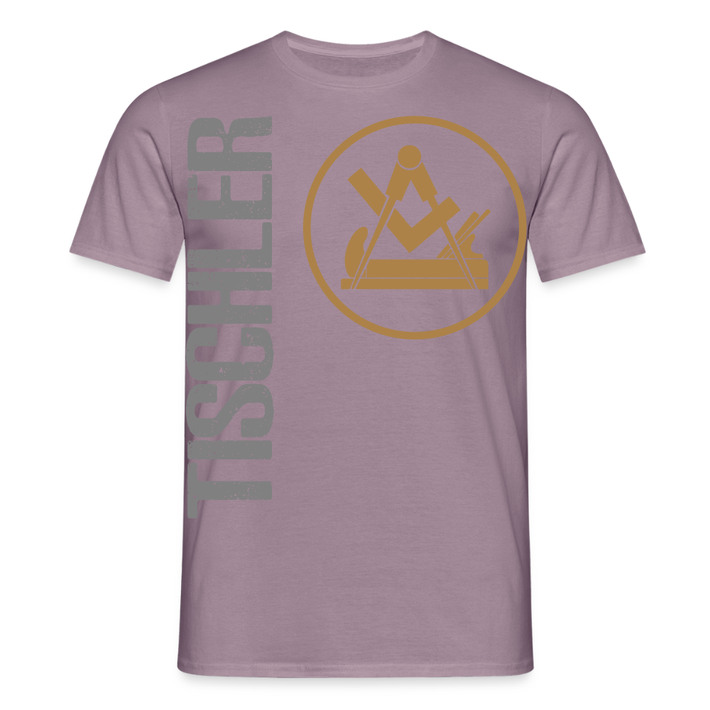 Unisex T-Shirt "Tischler" Lilagrau Männer T-Shirt