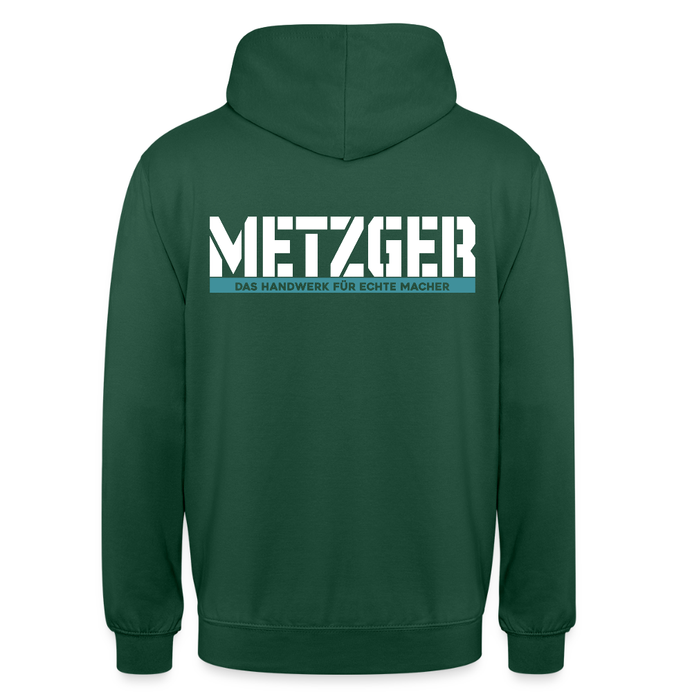 Unisex Hoodie HW-300 | MACHER "Metzger" Flaschengrün Unisex Hoodie {{ color }}