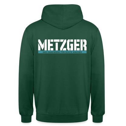 Unisex Hoodie HW-300 | MACHER "Metzger" Flaschengrün Unisex Hoodie {{ color }}