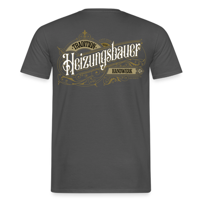 Unisex Heizungsbauer T-Shirt von Spreadconnect, nostalgisches Männer T-Shirt mit Heizungsinstallationsdesign, bequem und stylisch