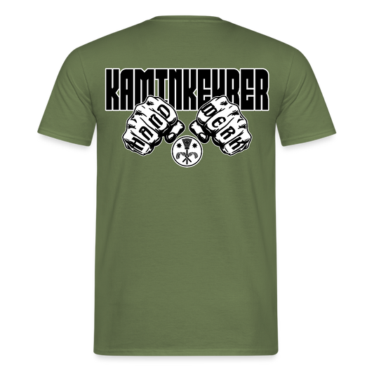 Unisex T-Shirt "Kaminkehrer" Militärgrün Männer T-Shirt