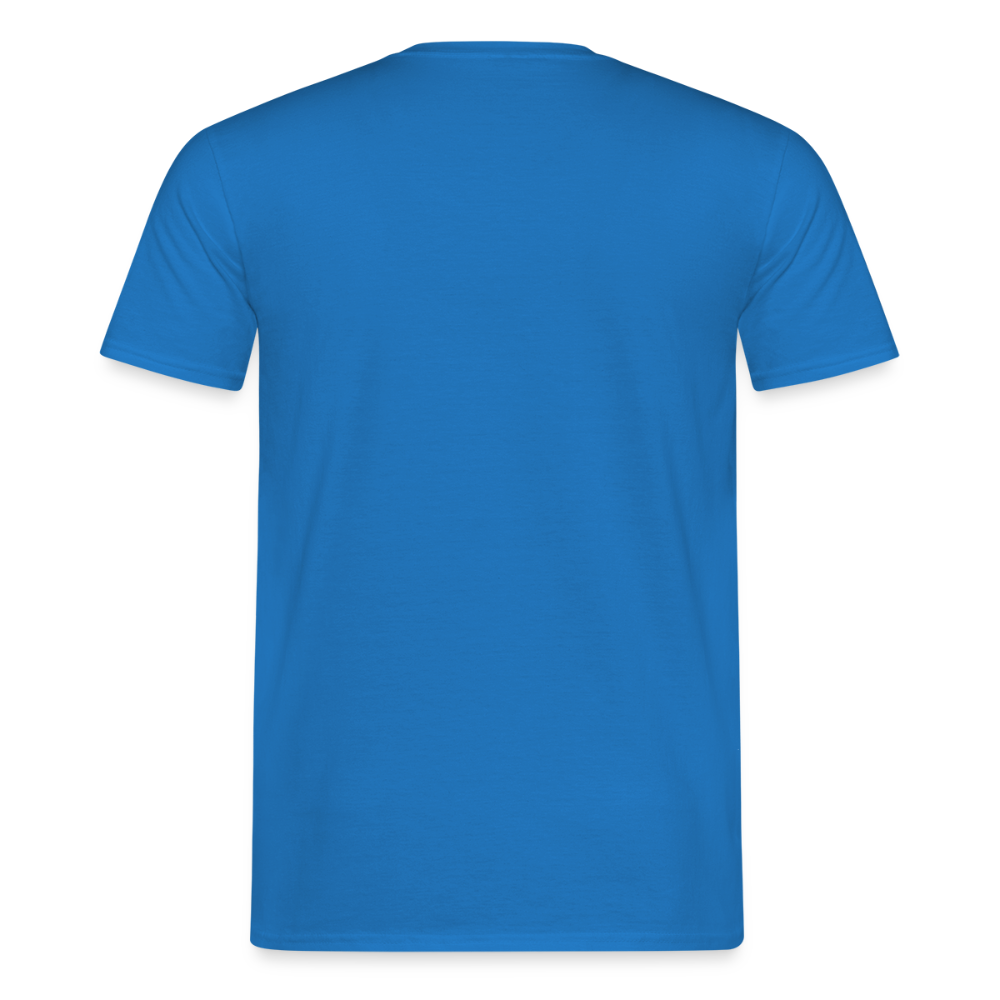 Unisex T-Shirt personalisierbar - Royalblau