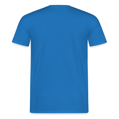 Unisex T-Shirt personalisierbar - Royalblau