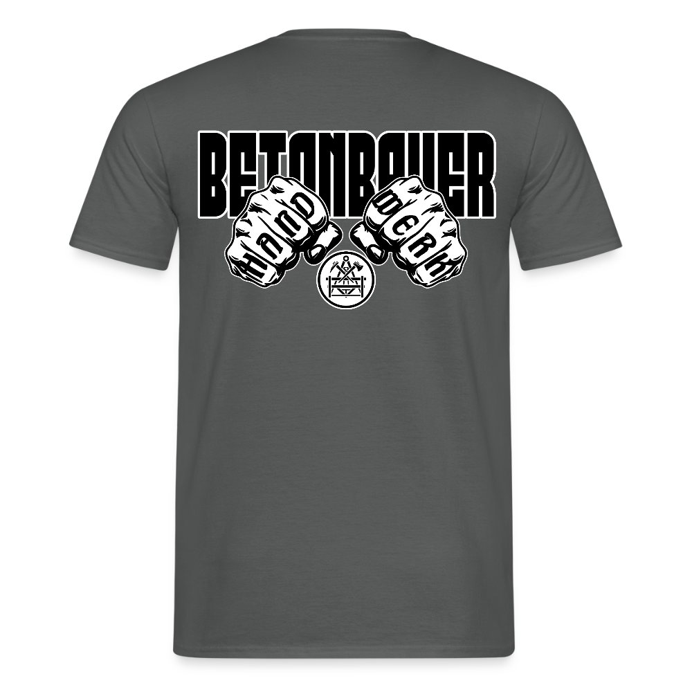 Unisex T-Shirt "Betonbauer" - Anthrazit