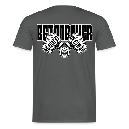 Unisex T-Shirt "Betonbauer" - Anthrazit