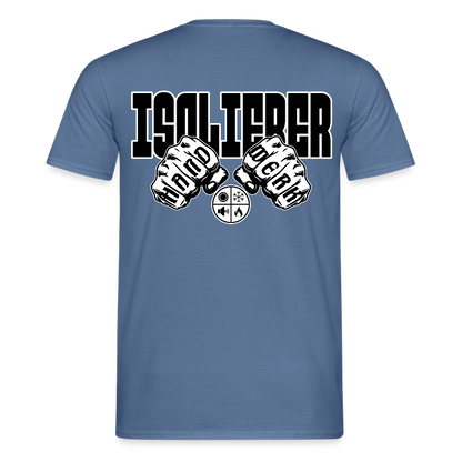 Unisex T-Shirt "Isolierer" Taubenblau Männer T-Shirt
