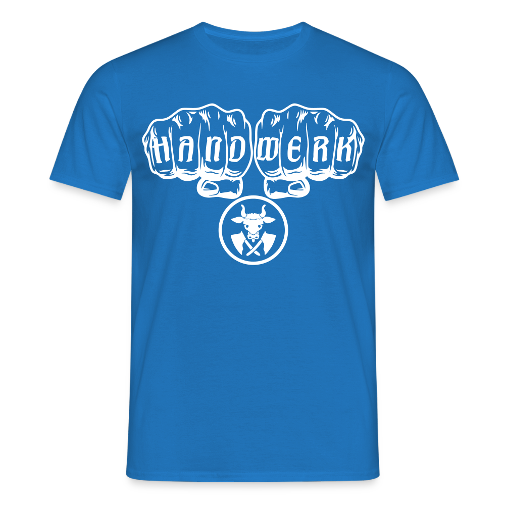 Unisex T-Shirt "Metzger" Royalblau Männer T-Shirt