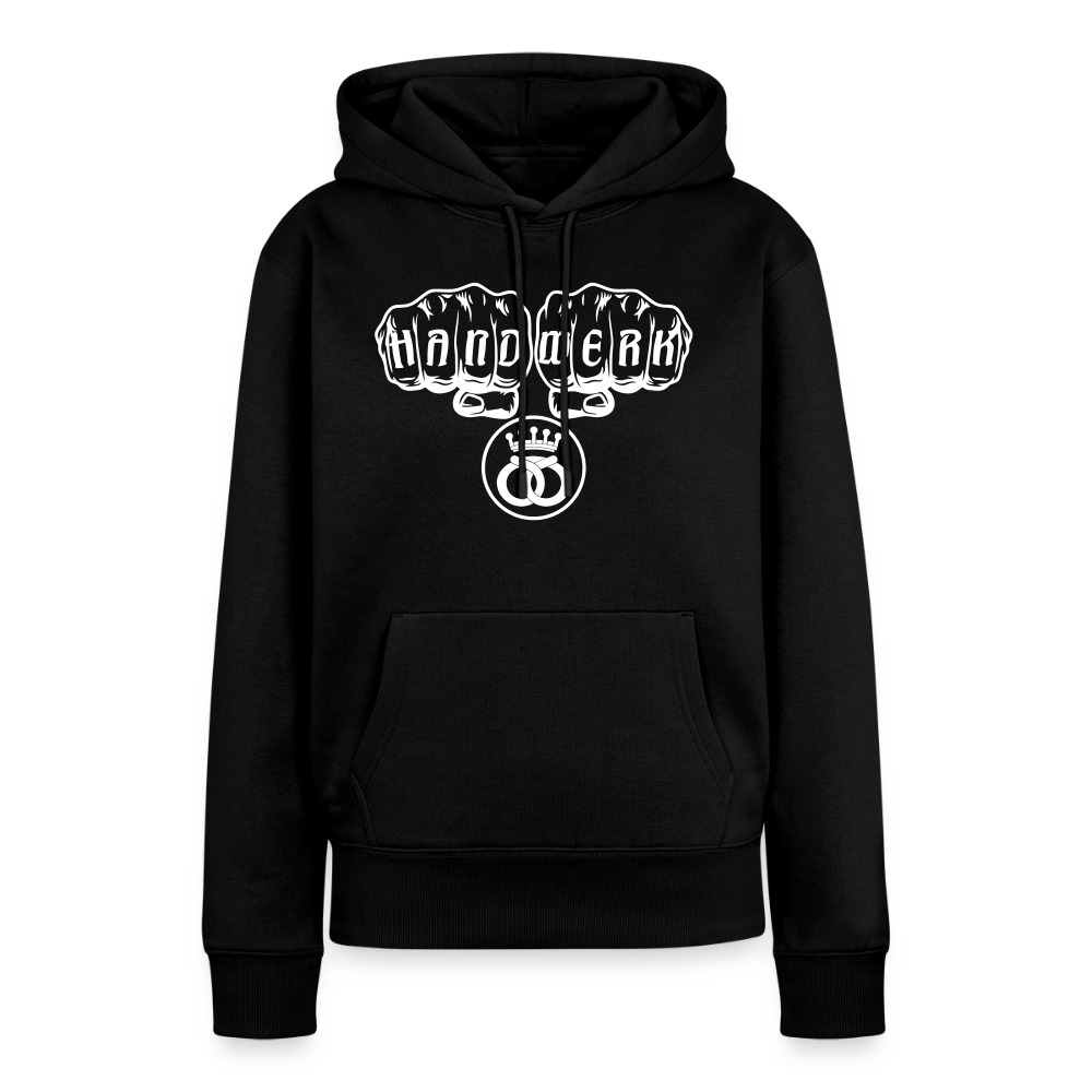 Frauen Premium Hoodie "Bäcker" Schwarz Frauen Premium Hoodie