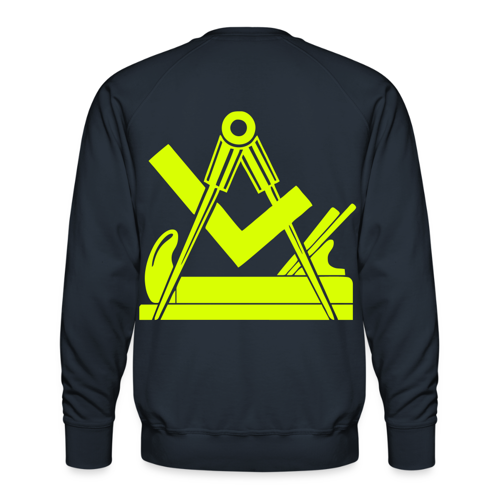 Unisex Premium Pullover "Schreiner" neongelb Männer Premium Pullover