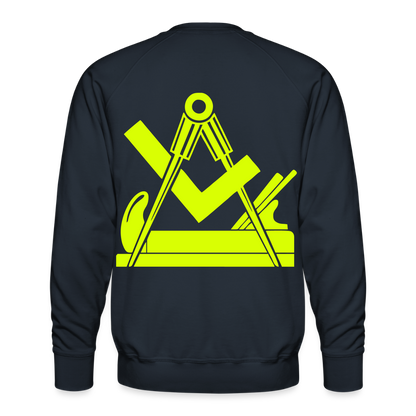 Unisex Premium Pullover "Schreiner" neongelb Männer Premium Pullover