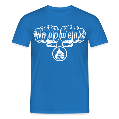 Unisex T-Shirt "Klimatechniker" Royalblau Männer T-Shirt