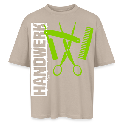 Oversized Unisex T-Shirt "Friseur" Sahara Oversized Unisex T-Shirt