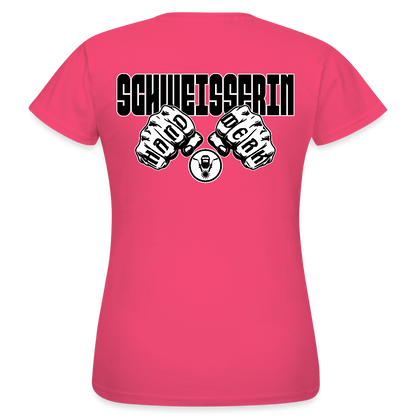 Frauen T-Shirt "Schweisserin" (beidseitig bedruckt) Azalea Frauen T-Shirt
