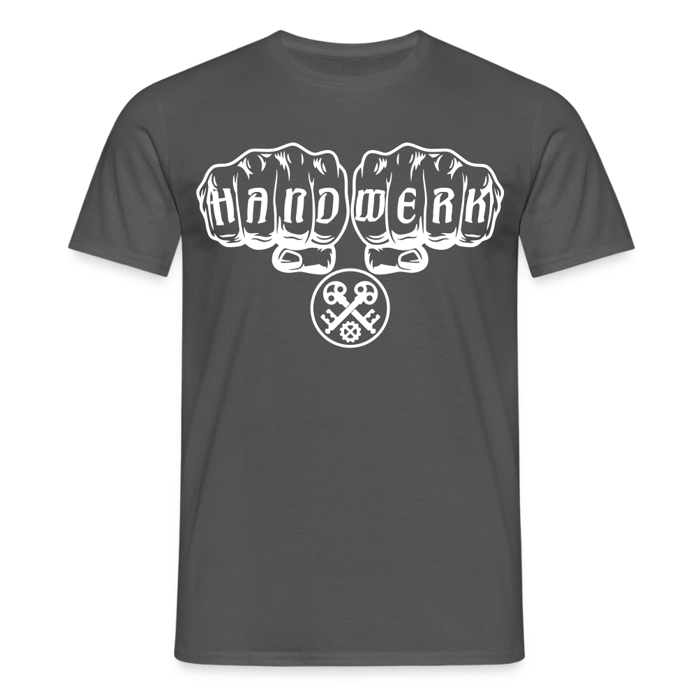 Unisex T-Shirt "Schlosser" Anthrazit Männer T-Shirt